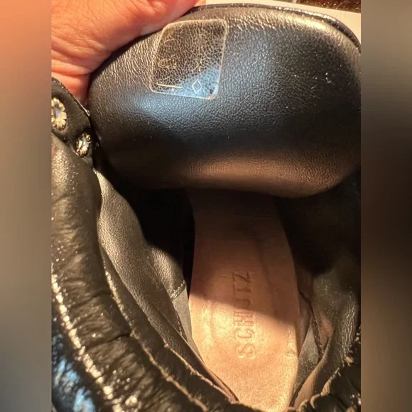 NWT Schutz Black Lace up Boots - Picture 8 of 10